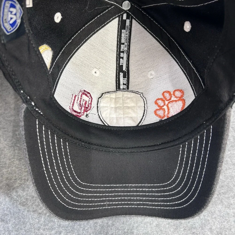 2015 Capital One Orange Bowl Hat Clemson Tigers Oklahoma Sooners Top Of World